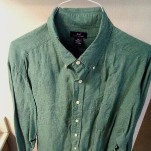 BROOKS BROTHERS Linen Sport Shirt